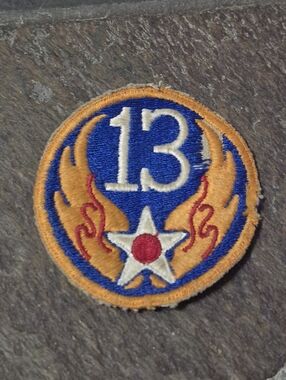 Vintage WWII US 13th Army Air Force AAF